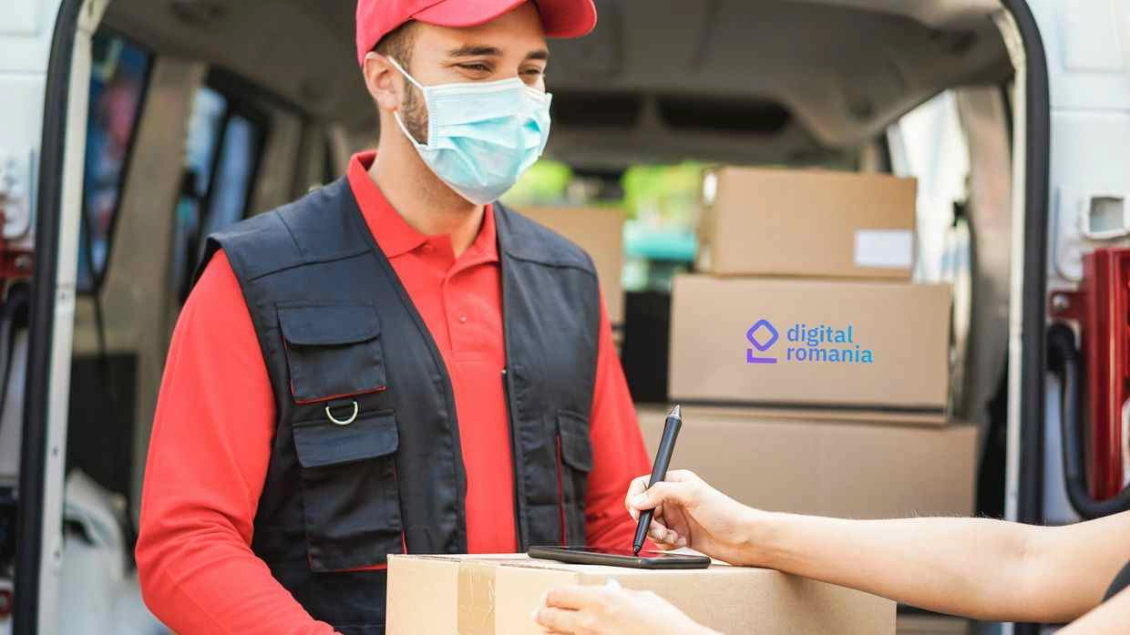 Creșteri spectaculoase în vânzările online