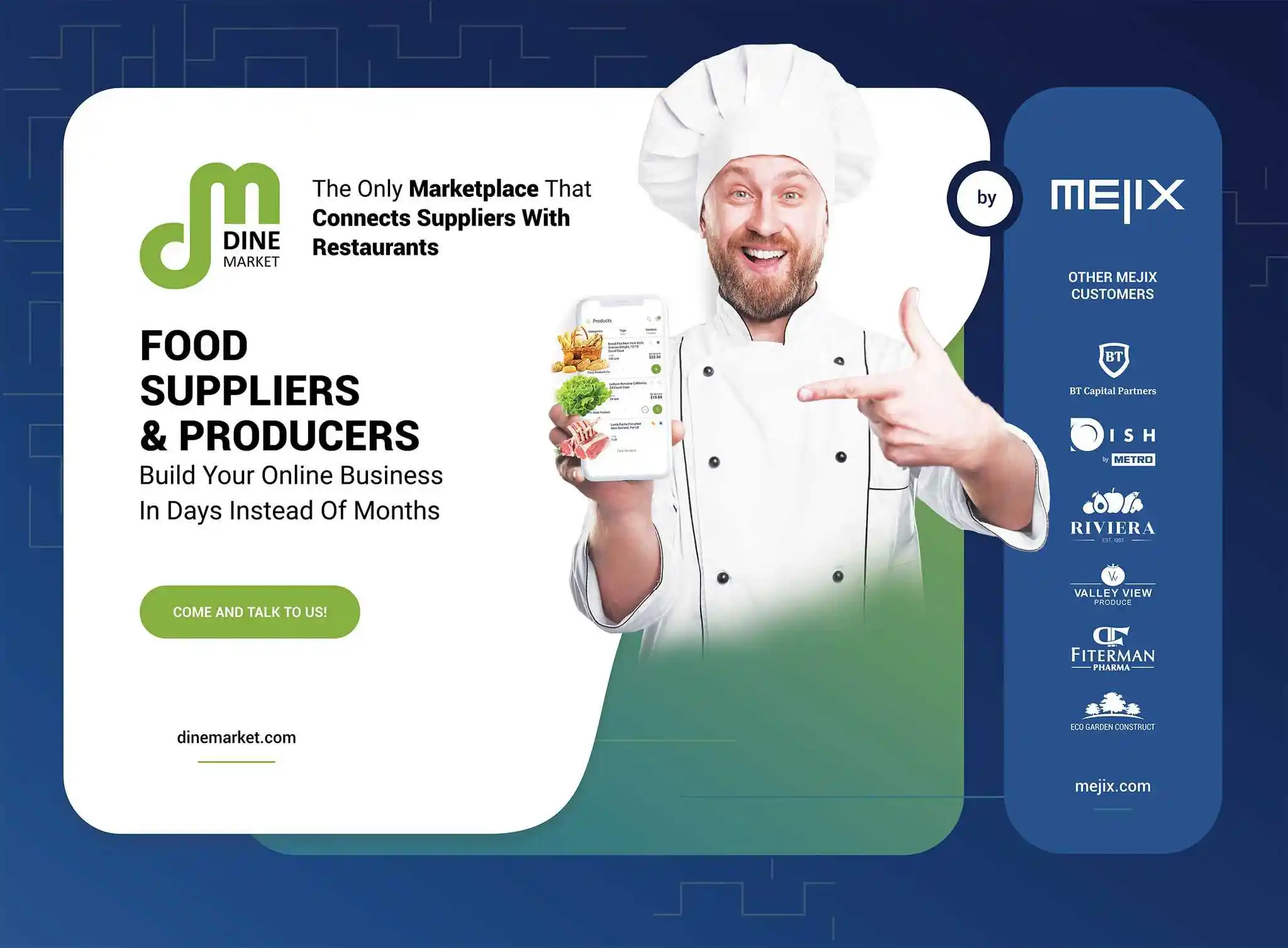 DineMarket Marketplace