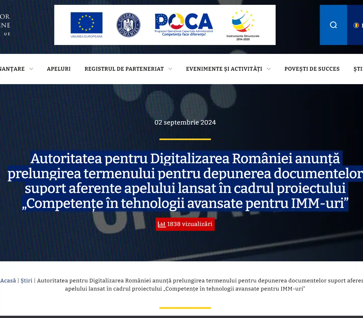 Autoritatea pentru Digitalizarea României