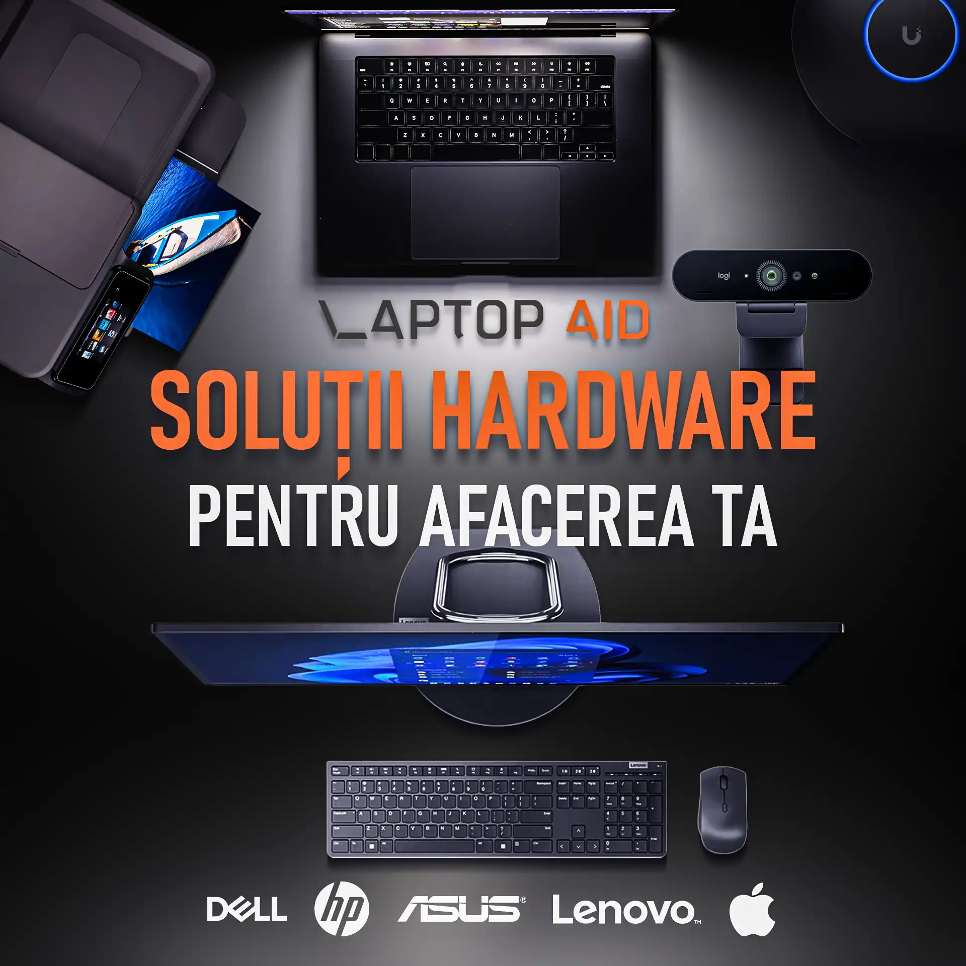 Soluții Hardware pentru Afacerea Ta de la Laptop Aid!